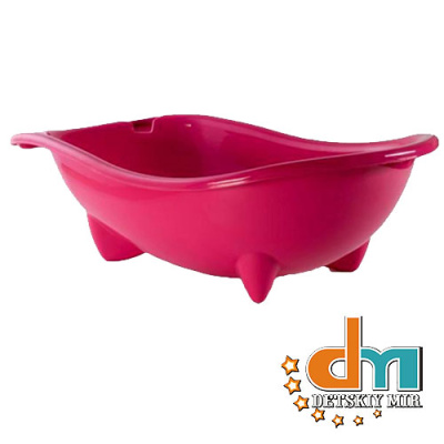Детская ванночка Флиппер Dunya Plastik 12003 (бордовый)